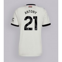 Pánský Fotbalový dres Manchester United Antony #21 2024-25 Třetí Krátký Rukáv